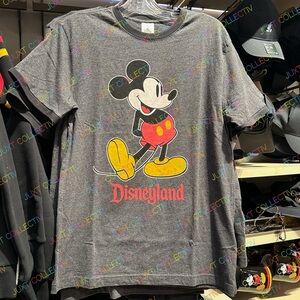 NWT Disneyland Mickey Mouse Graphic Ringer T-Shirt